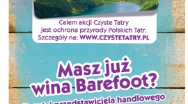Barefoot Wine wspiera Stowarzyszenie Czysta Polska w akcji „Czyste Tatry”
