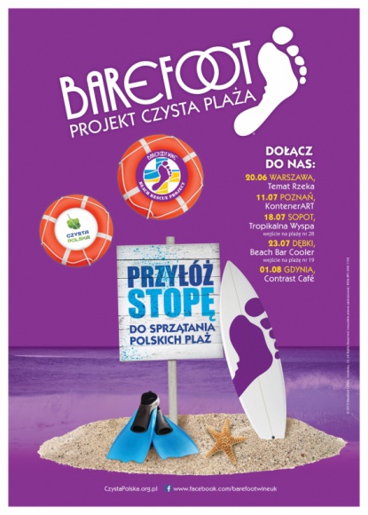 Bosa stopą na polskich plażach!