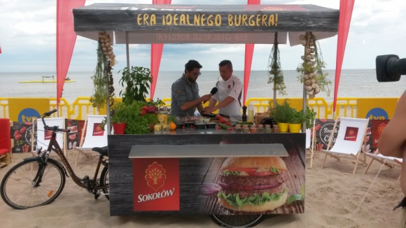 Plażowe menu od Sokołowa w Mielnie