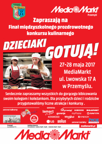 „Dzieciaki gotują!” w MediaMarkt w Przemyślu