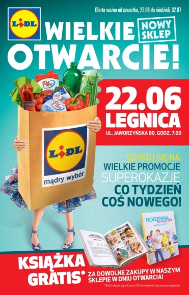 OTWARCIE NOWEGO SKLEPU LIDL W LEGNICY