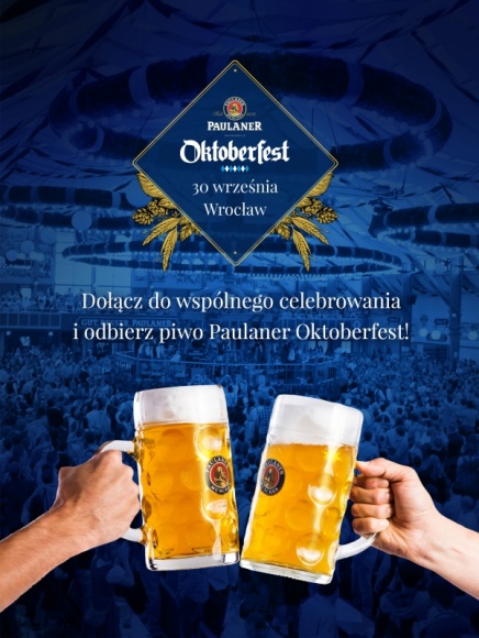 PAULANER PO RAZ DRUGI ZAPRASZA NA OKTOBERFEST WE WROCŁAWIU