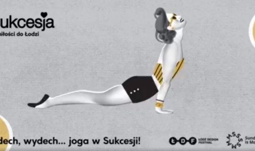 Wdech, wydech… Sukcesja i Łódź Design Festival zapraszają na jogę