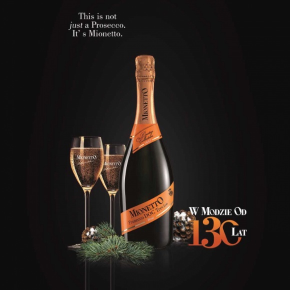 Magia świąt z Mionetto Prosecco.