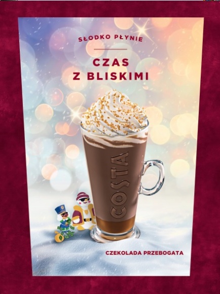 Czekoladowa zima w COSTA COFFEE