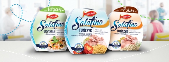Smaczne i pożywne przekąski Salatino zawsze pod ręką zabieganej kobiety