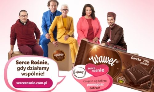 2 500 000 zł od marki Wawel na cele społeczne dzięki zaangażowaniu konsumentów