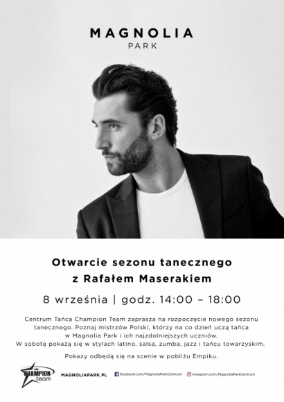 Rafał Maserak zatańczy i spotka się z fanami we Wrocławiu