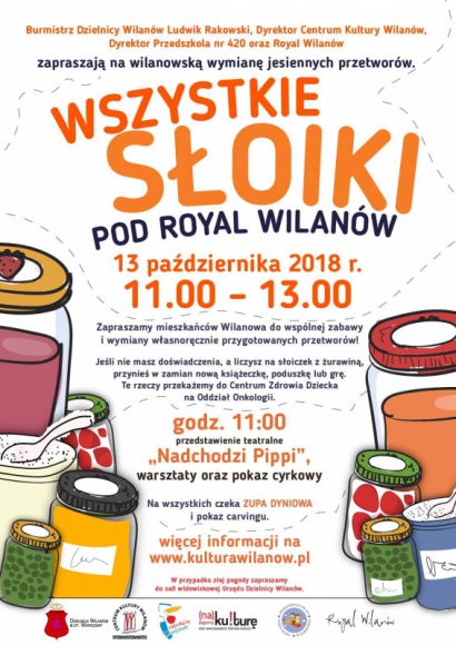 Wszystkie słoiki… pod Royal Wilanów!