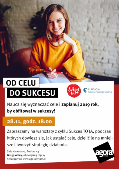 Osiągnij noworoczny cel. Darmowe warsztaty w Bytomiu