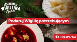 Restauracja Wigilijna „Cicha” na PizzaPortal.pl – dobre uczynki mierzone posiłka