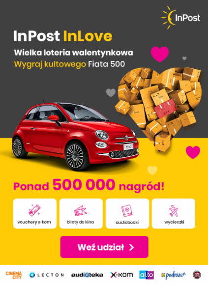 INPOST – WSPÓŁPRACA Z FIAT, LIDL PODRÓŻE, X-KOM