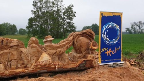 Na Helu powstanie największa na świecie rzeźba z drewna – czy trafi do Guinnessa