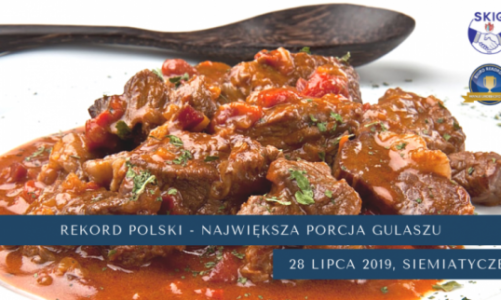 Na Podlasiu będą przygotowywać rekordową porcję gulaszu myśliwskiego