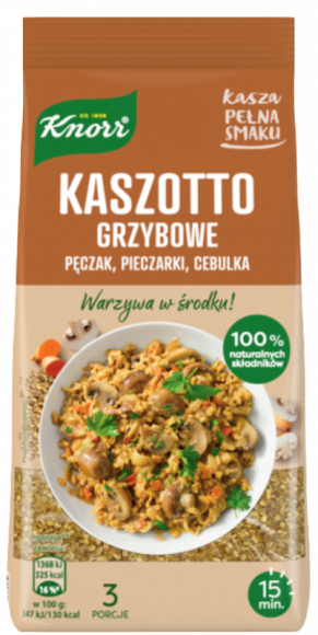 NOWOŚĆ! Kasza pełna smaku Knorr – zakosztuj kasz w najlepszym wydaniu