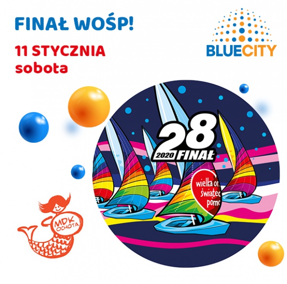 Finał WOŚP w Blue City