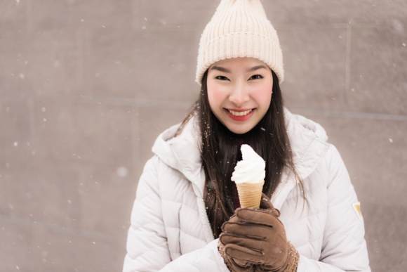 Na lody zimą? Świetny pomysł!