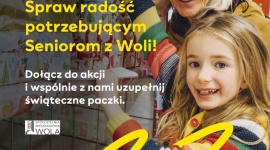Paczki z prezentami dla seniorów z sąsiedztwa – świąteczna akcja Wola Parku
